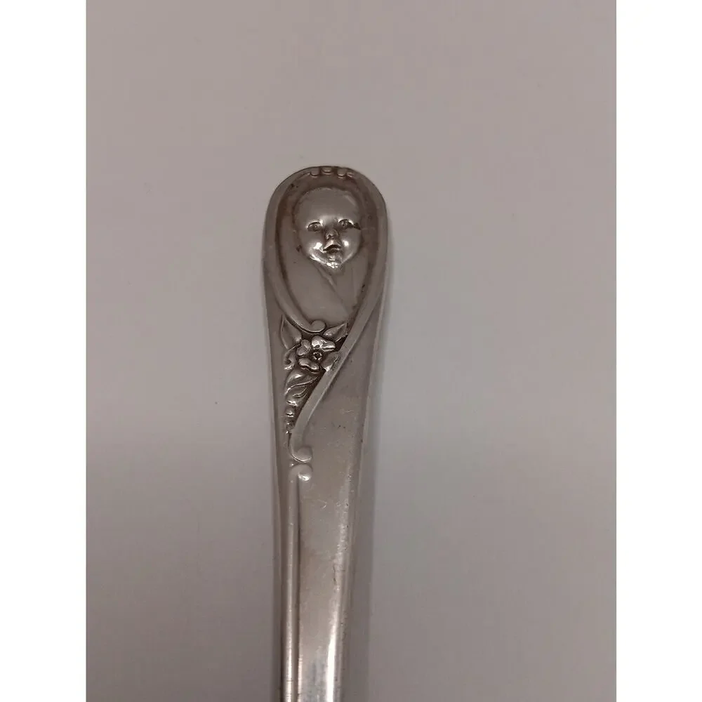 Vintage Gerber Baby Spoon Winthrop Silver plated